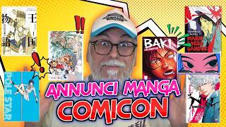 ANNUNCI MANGA COMICON 2026: roba assurda (e una BOMBA totale)