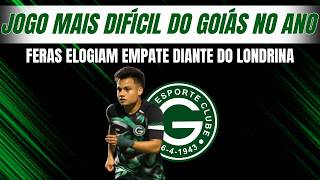 Pela situação do jogo, empate foi bom para o Goiás em Londrina?