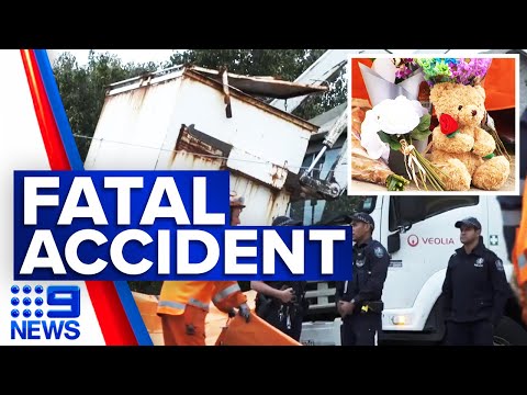 Boy dead after falling asleep in bin | 9 News Australia
