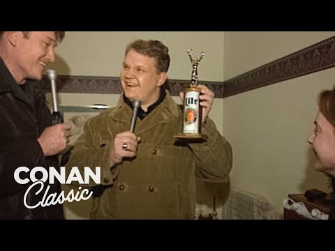 Conan & Andy Visit Andy's Old Apartment In Chicago | Late Night with Conan O’Brien