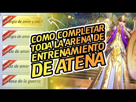 HOW TO COMPLETE ATHENA'S TRAINING ROOM - SAINT SEIYA AWAKENING