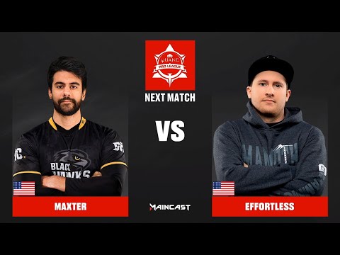 MAXTER vs Effortless | BO3 | Quake Pro League Season 2