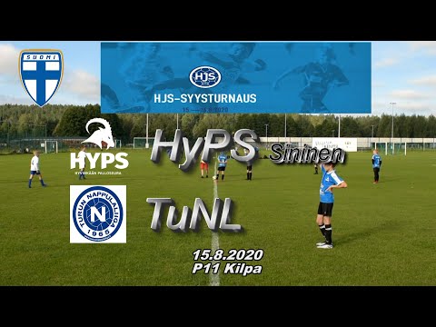 HJS syysturnaus 2020 HyPS Sininen - TuNL 15.8.2020
