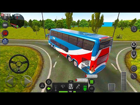 Bus Simulator Ultimate "Barcelona To Madrid" Bus Driving Simulation Android Gameplay Video #6