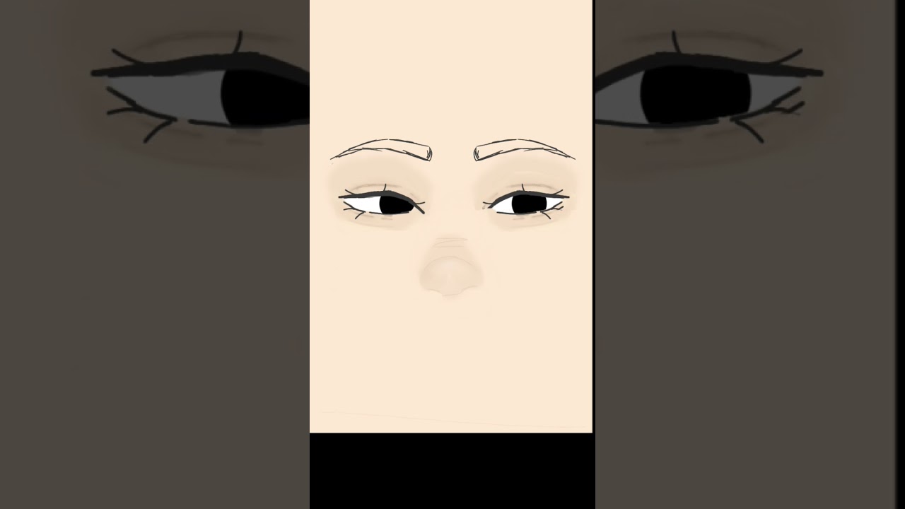 sleepy? (practice) #ibispaint #capcut