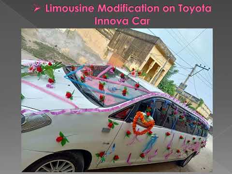 Limousine Modification on Toyota Innova