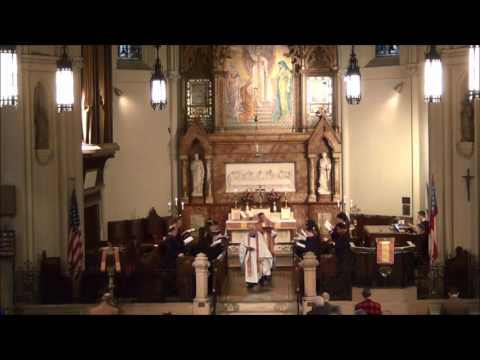 "Strengthen for service, Lord, the hands"  @ St. John's Detroit