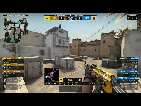 Highlights Ence vs Vitality on dust 2 | CSGO
