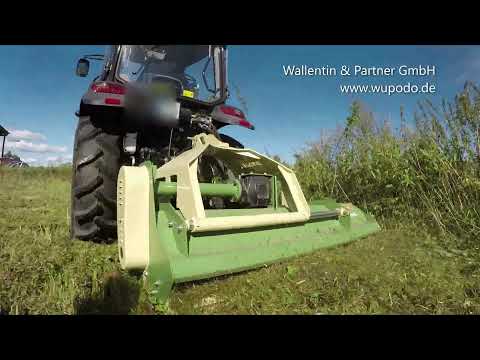 www.wupodo.de Wallentin & Partner Profi Mulcher Stark KMH 175 F - Mulchmäher Schlegelmulcher