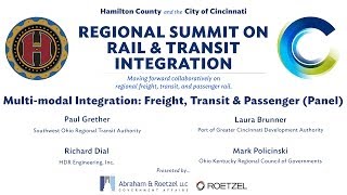 preview picture of video 'Multi-modal Integration Panel - Regional Summit on Rail & Transit Integration (2/5)'