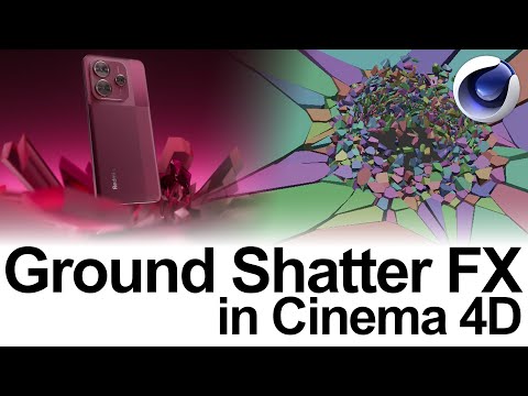 Insane Ground Shatter Effect with Voronoi Fracture!
