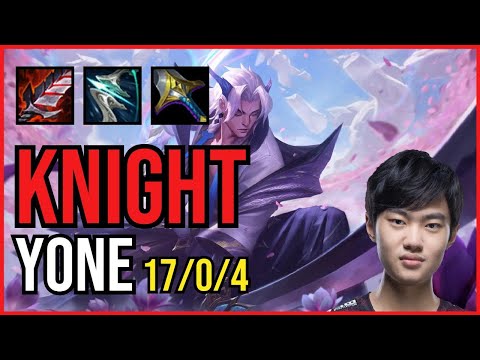KNIGHT - YONE vs. KALISTA Mid | KR CHALLENGER | PATCH 10.25