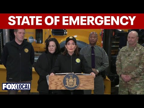 FULL: Hochul declares state of emergency