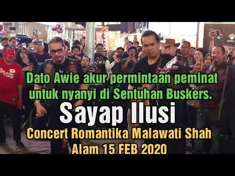 Dato Awie- Sayap Ilusi di Sentuhan Buskers (Promosi Concert Romantika 15 FEB 2020)