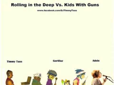 Adele Vs. Gorillaz - Rolling In The Deep With Guns (Timmy Tass Mashup)