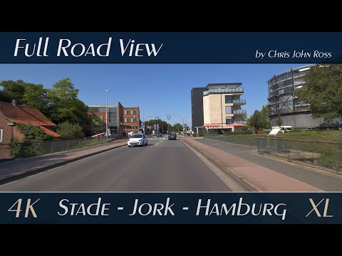 Stade - Jork - Hamburg - 4K (2160p/60p) - XL-Video - Autofahrtvideo