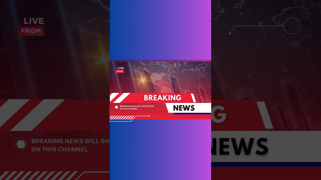 Breaking News Template  #viralvideo#news #fypシ゚viral # explore