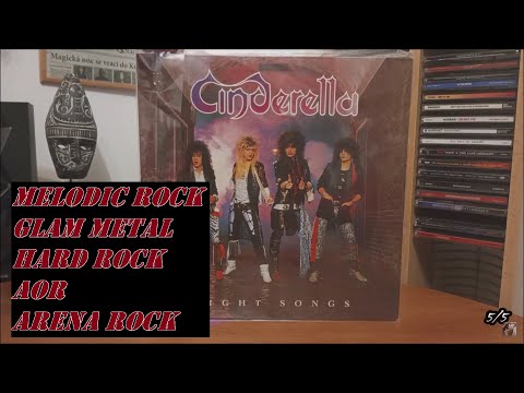 Cinderella - Night Songs - 1986 Mercury, EX/NM