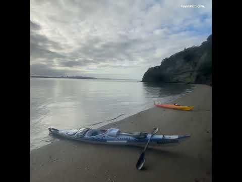 Little break at Browns island #seakayak #kayakers #island #newzealand