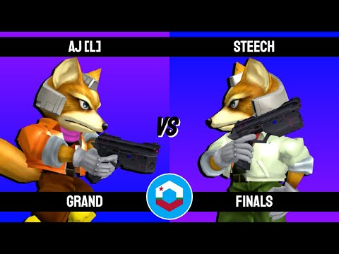 SoCal Melee Arcadian 2022 - AJ [L] (Fox) vs. Steech (Fox) - SSBM - Grand Finals