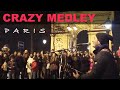 Medley (Let it be - No woman no cry - Nossa nossa - Don't worry, be happy - Lemon tree) in Paris