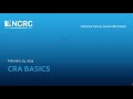 CRA Basics