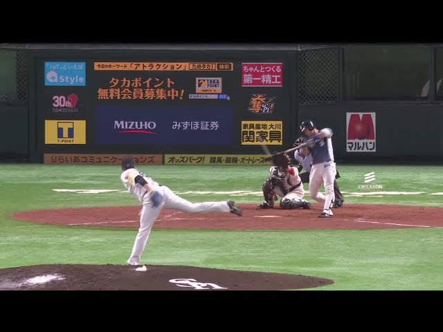 【5回表】打線本領発揮‼ ライオンズ・外崎 勝ち越しの2点タイムリー3ベース‼ 2019/7/10 H-L