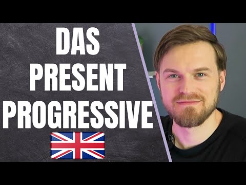 Das Present Progressive in nur 5 Minuten lernen! 👨‍🏫 mit PDF! Bildung, Verwendung, Beispiele