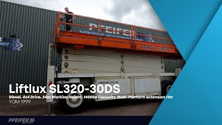 Купить ножничный подъемник Liftlux SL320-30DS Diesel, 4x4 Drive, 34m Working Height - Изображение 4 | Machineryline KG Ножничный подъемник Liftlux SL320-30DS Diesel, 4x4 Drive, 34m Working Height | Изображение 4 - Machineryline