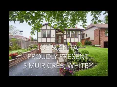 SOLD! 3 Muir Cres., Whitby-JOE&ANITA-MLS#E3822593-$689,900.00