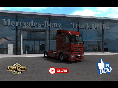 [ETS2 v1.39] Mercedes-Benz Actros MP3 Reworked v3.5 (Schumi) *FMod & Open Window*