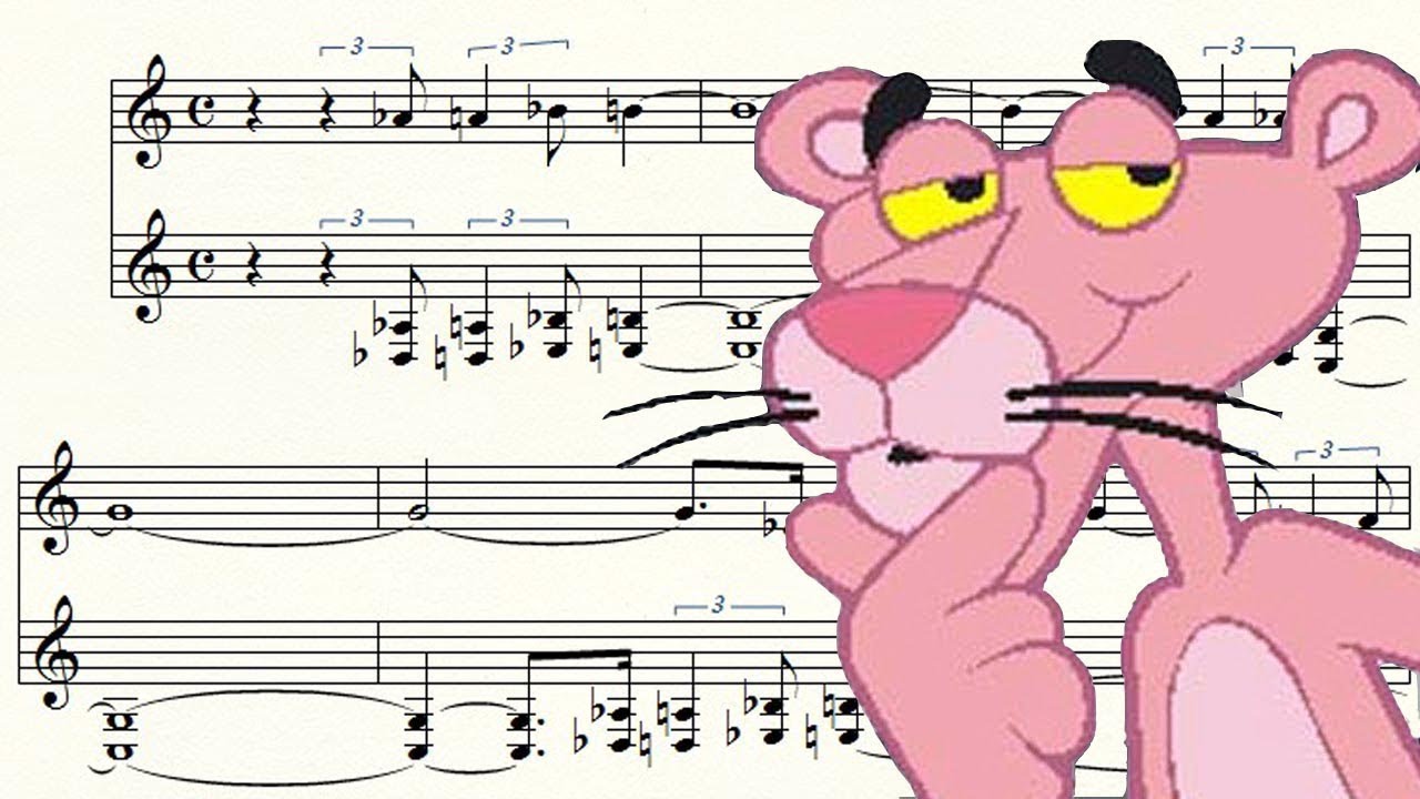 Pantera Rosa (The Pink Panther) - Piano