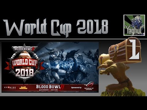 Bloodbowl 2 | WORLD CUP 2018 | Waldelfen vs. Necros | Vorstellung und Spiel 1