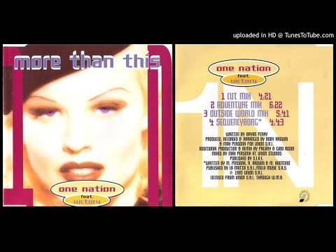 One Nation feat. Victory ‎– More Than This (Adventure Mix ‎– 1995)