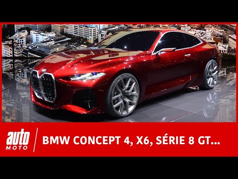 Salon de Francfort 2019 : les nouveautés BMW (Concept 4, X6, Série 1, Vision M Next)