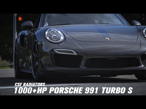 Porsche 991 Turbo S / Porsche 911 || 1000+ HP 0-60 in 1.3 sec COOLED BY CSF Radiators