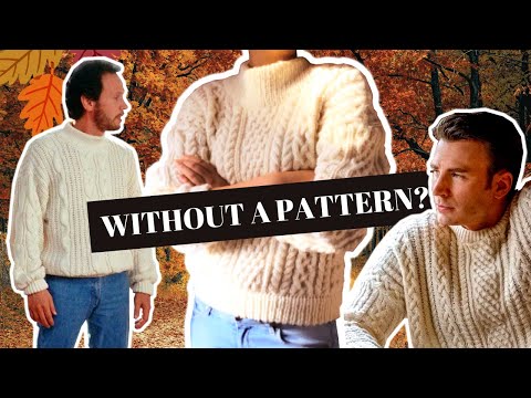 Knitting the COZIEST Cable Sweater | Knives Out x When...