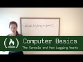 Computer Basics 21 Chrome JavaScript Console And How Logging Works