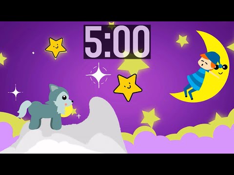 5 Minute Countdown Timer | Baby Sleep Timer | Baby Lullaby