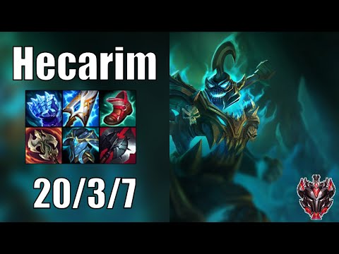 Hecarim vs Lillia JUNGLE - Patch 12.22 euw1 GRANDMASTER