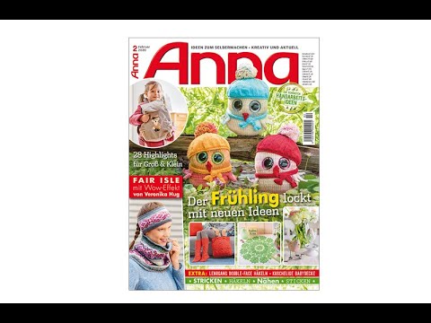 Zeitschrift Anna Nr. 2/2020 - Alle Modelle auf einen Blick
