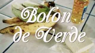 preview picture of video 'Ecuadorian Food: Bolon de Verde'