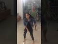 Father surprises his daughter dancing with her