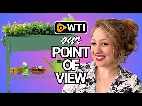 Raised Garden Bed with Legs and Wheels Removable for Outdoor - WTI product video review