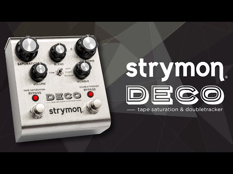 Strymon Deco V2 Sound Demo (no talking) with Roland SH-01a and MEGAfm Synthesizer