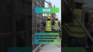What Are Shear Walls?Earthquake Resistant Design #civilengineering #earthquakeproof #shearwall