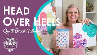 We Love this Cute, Bright, Easy Quilt Combo! Head Over Heels 💖 Cluck Cluck Sew 🐔 Me & My Sister 💐