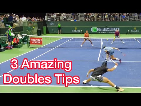 3 Amazing Doubles Tips (Dominate Your Next Tennis Match)
