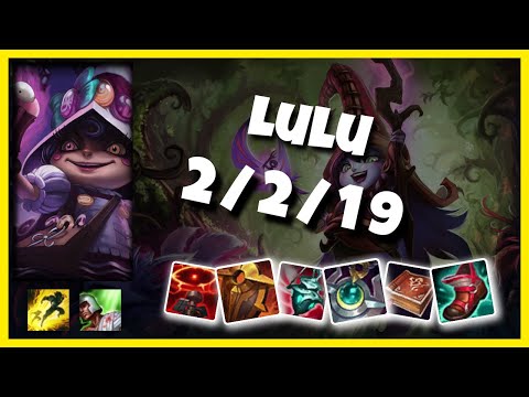 Lulu vs Nami OCE Challenger SUPPORT (2/2/19) - v11.4