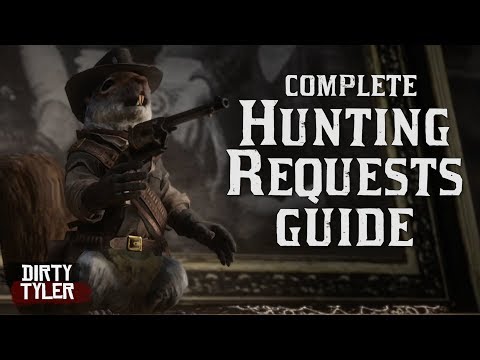 RDR2 Wildlife Art Exhibition Guide - All Hunting Requests  (Red Dead Redemption 2)